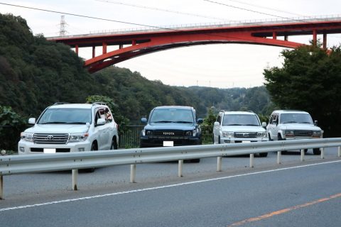 ランクル小牧店　三河高原キャンプ場×デモカー、スタッフカー　16